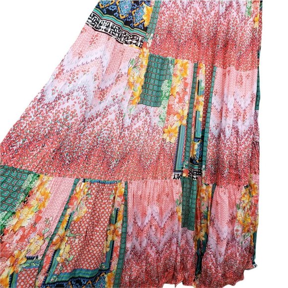 Anthropologie Bhanuni by Jyoti Alessandra Alessandra Maxi Dress Boho Size 12 NWT - Picture 6 of 10